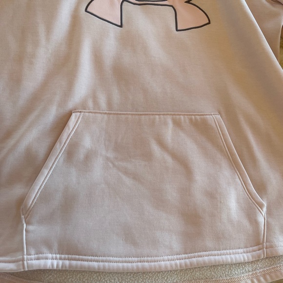 Under Armour Cold Gear Light Pink Hoodie - Size M - Picture 3 of 8